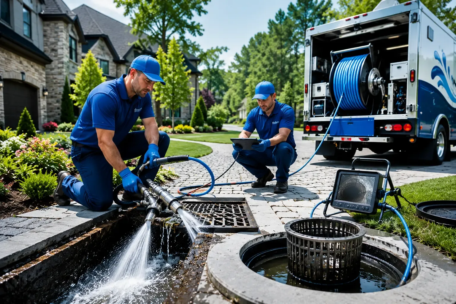 Local outdoor drain cleaning professionals in Apex, NC